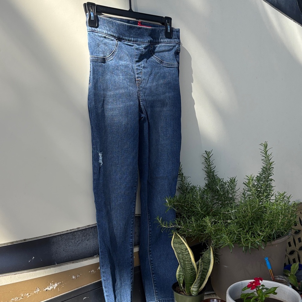 SPANX High Rise Blue Women's Jeans